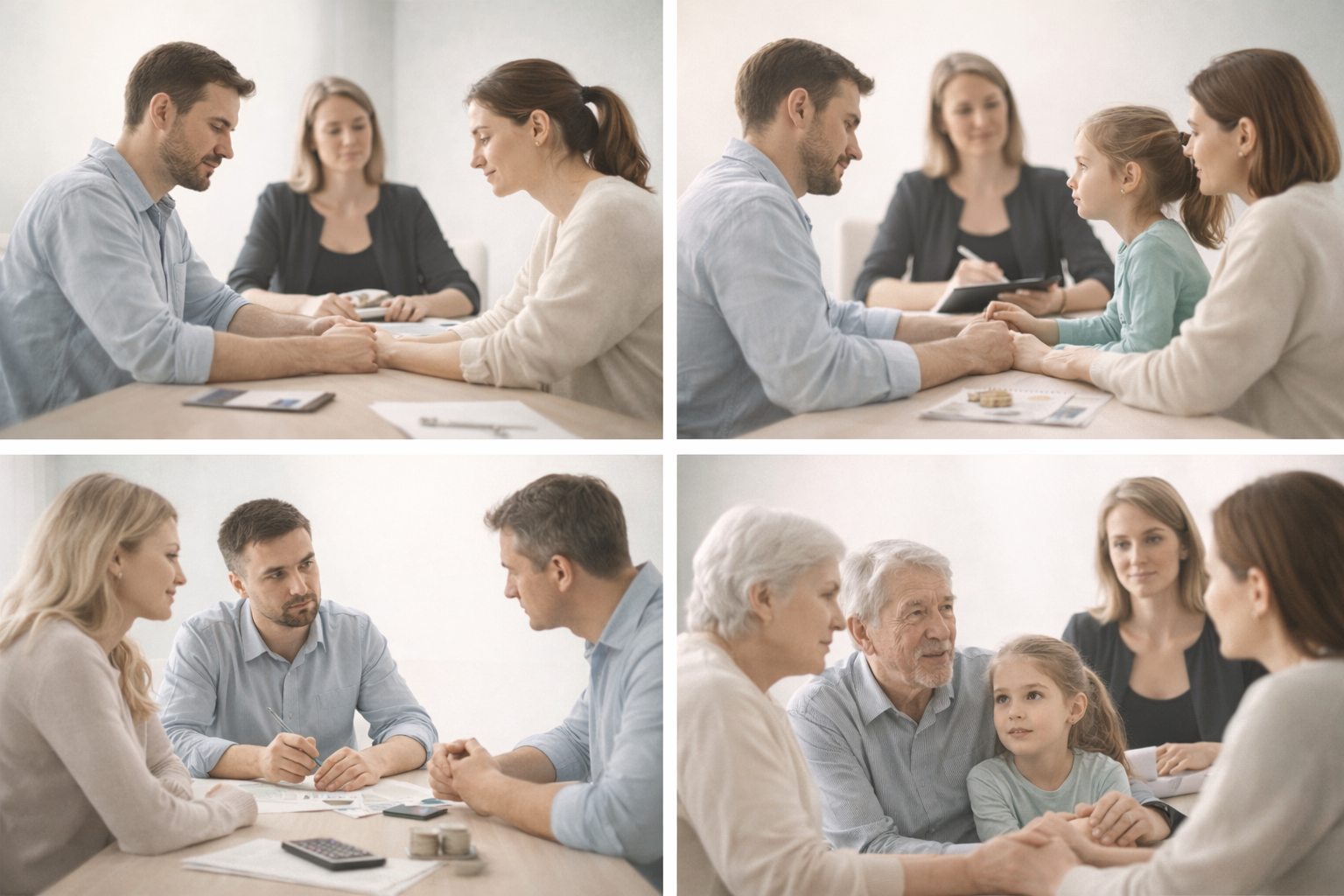 Types of family mediation we support